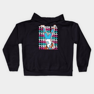 Tyreek Hill 10 stomp the yard celebration Kids Hoodie